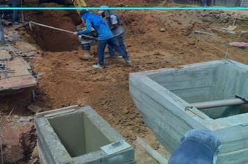 Bairros Safira e Porto continuam com obras de drenagem pluvial a todo vapor