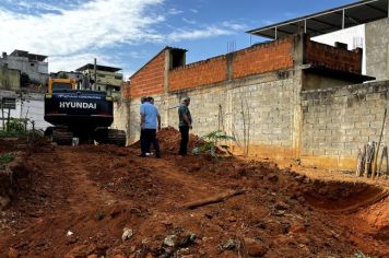 Obra de drenagem no Santana