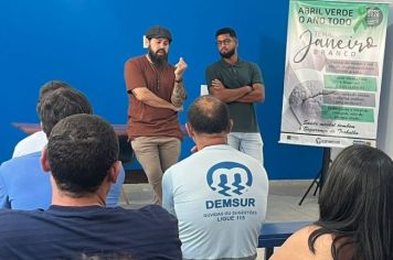 Saúde mental é pauta de diálogo com servidores do Demsur