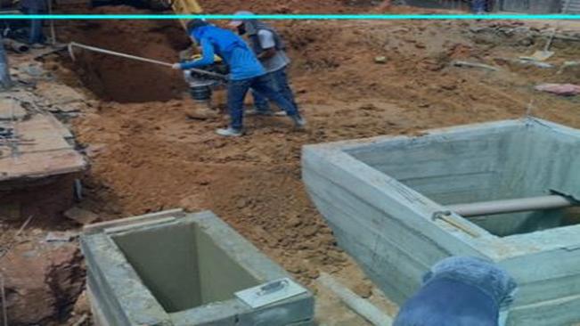 Bairros Safira e Porto continuam com obras de drenagem pluvial a todo vapor