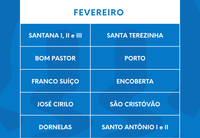 Cronograma de Capina 